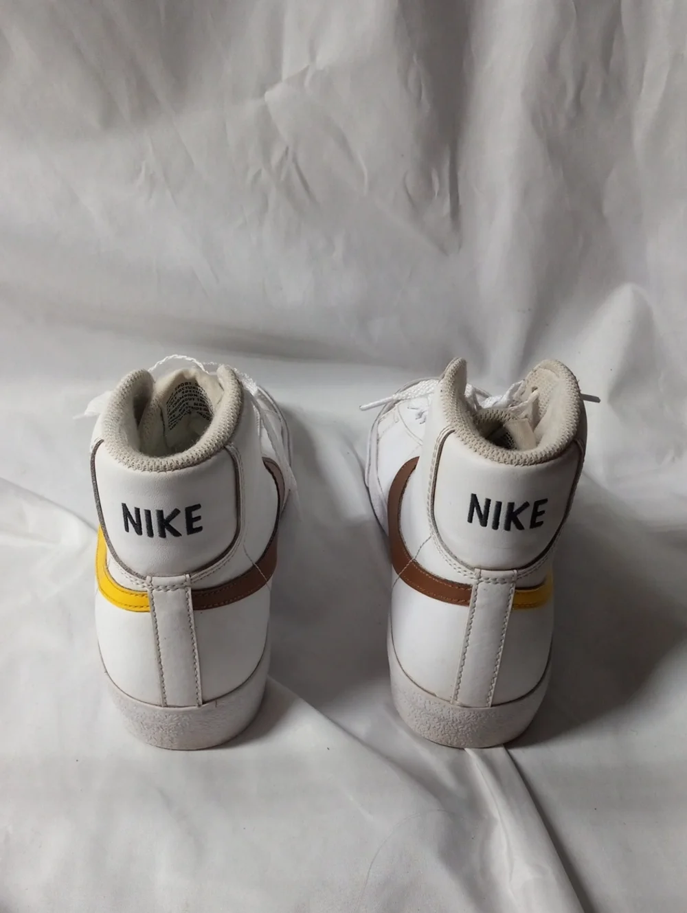 Nike white high